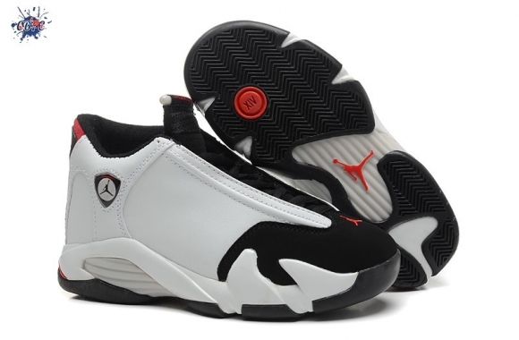 Meilleures Air Jordan 14 Noir Blanc