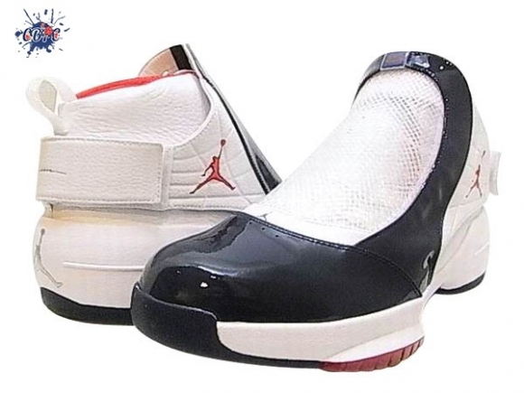 Meilleures Air Jordan 19 Noir Blanc Rouge