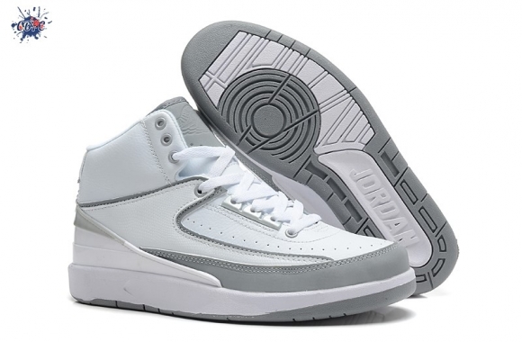 Meilleures Air Jordan 2 Blanc Gris