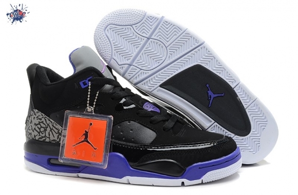 Meilleures Air Jordan 3 Noir Pourpre