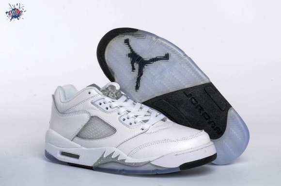 Meilleures Air Jordan 5 Blanc