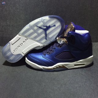 Meilleures Air Jordan 5 Pourpre Or