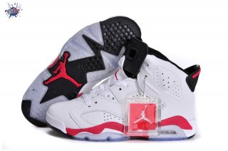 Meilleures Air Jordan 6 Blanc Rose Noir