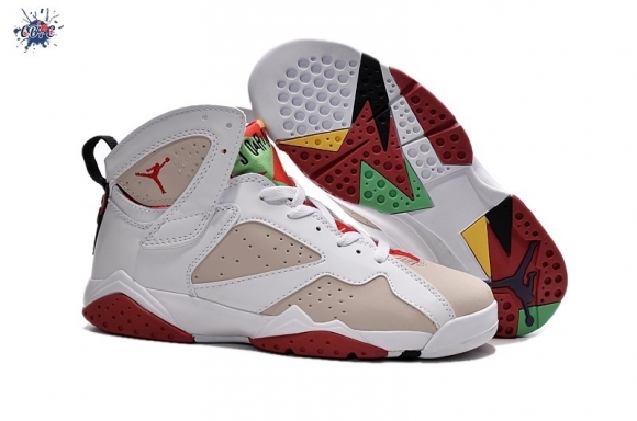 Meilleures Air Jordan 7 Blanc Rouge