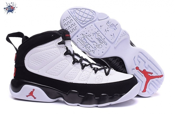 Meilleures Air Jordan 9 Noir Blanc