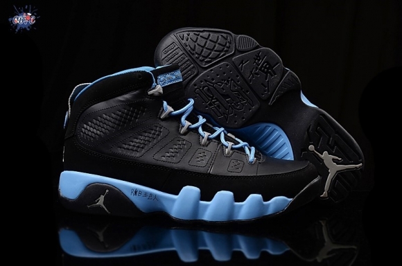 Meilleures Air Jordan 9 Noir Bleu