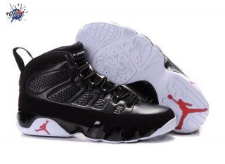 Meilleures Air Jordan 9 Noir Rouge Blanc