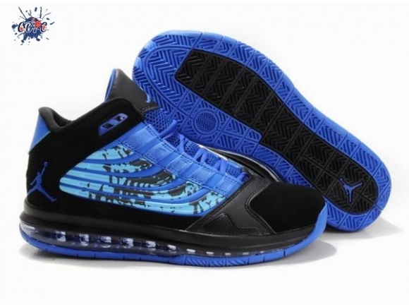 Meilleures Jordan Big Ups Noir Bleu