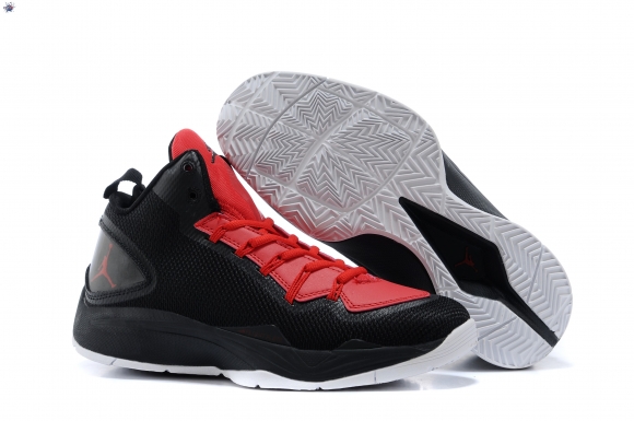 Meilleures Jordan Super Fly 2 Po X Noir Rouge