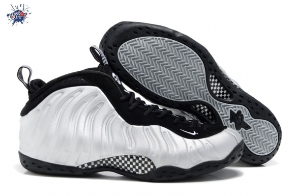 Meilleures Nike Air Foamposite Noir Argent