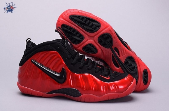 Meilleures Nike Air Foamposite Noir Rouge