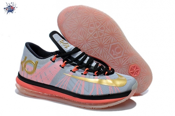 Meilleures Nike KD 6.5 Blanc Noir Or