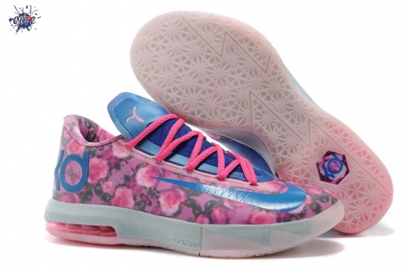 Meilleures Nike KD 6 Bleu Rose