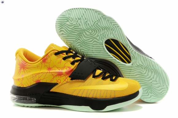 Meilleures Nike KD 7 Jaune Noir