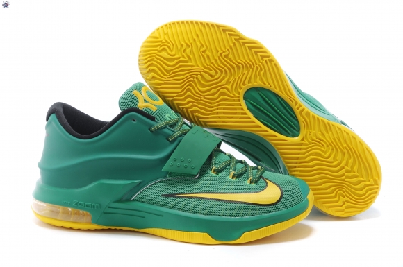 Meilleures Nike KD 7 Jaune Vert Noir