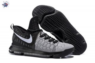 Meilleures Nike KD 9 Noir Blanc