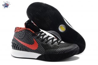 Meilleures Nike Kyrie Irving 1 Noir Blanc Rouge