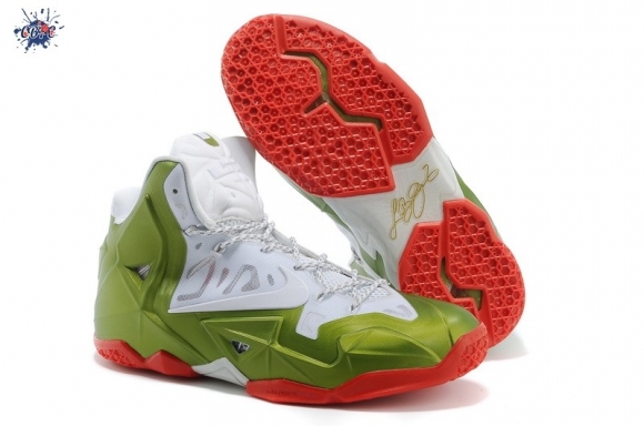 Meilleures Nike Lebron 11 Blanc Or