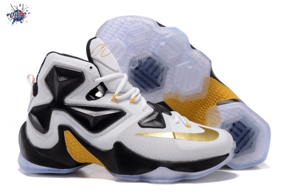 Meilleures Nike Lebron 13 Blanc Or