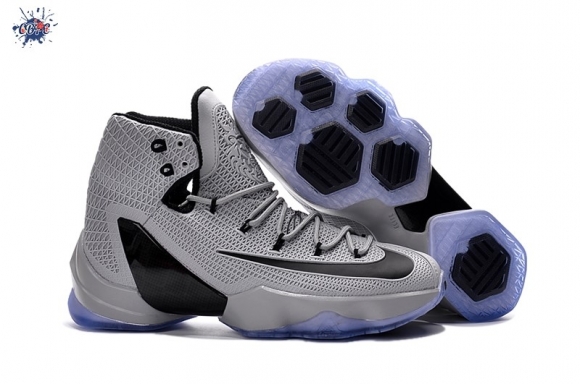 Meilleures Nike Lebron 13 Gris Noir