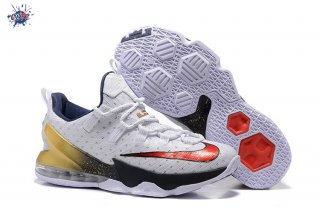 Meilleures Nike Lebron 13 Or Blanc