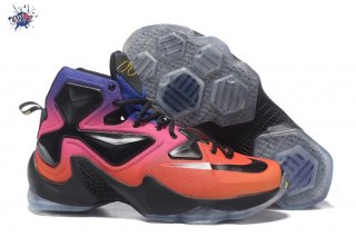 Meilleures Nike Lebron 13 Rose Rouge Orange