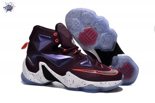 Meilleures Nike Lebron 13 Rouge Pourpre