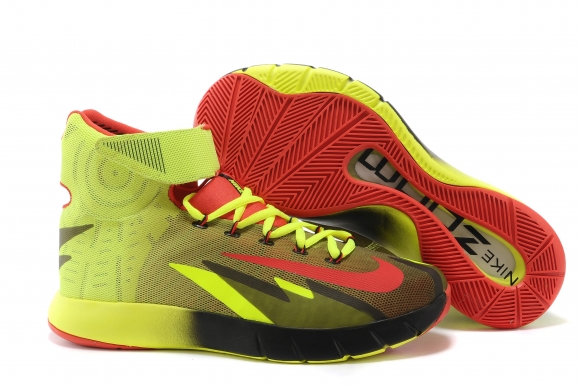 Meilleures Nike Zoom Hyperrev Kyrie Irving Vert Noir Rouge