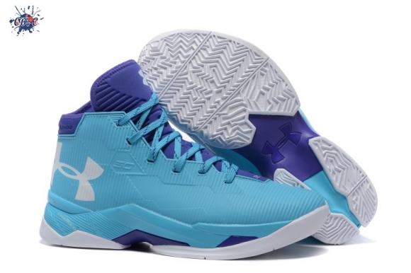 Meilleures Under Armour Curry 2.5 Bleu Pourpre