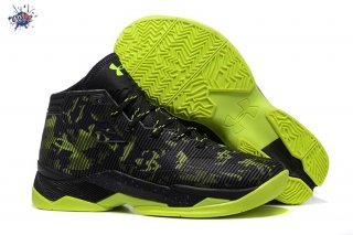 Meilleures Under Armour Curry 2.5 Foncé Bleu Vert